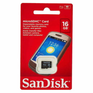 SanDisk 16 GB microSD Class 4 Memory Card (016G-GO3IN)