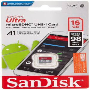 Sandisk Ultra micro SDHC 16GB Class 10 Memory Card