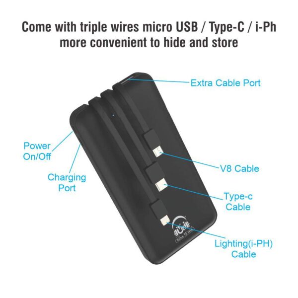 U&I Shock Series 10000 mAh Power Bank UiPB-2401