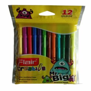 FLAIR CREATIVE SKETCH PEN PACK OF 50 PCS (Pack of 5