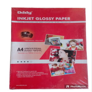 Oddy 180 GSM A4 Size Glossy Paper (50 sheet) -
