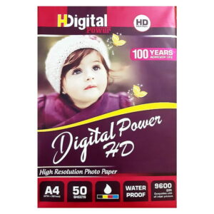 HD Digital Matte Paper 275 GSM 50 Sheets (A4 Size)
