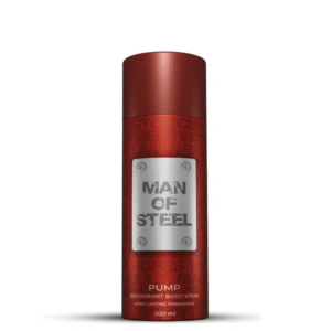 DENVER Man Of Steel Pump Deodorant Spray for men 200ml