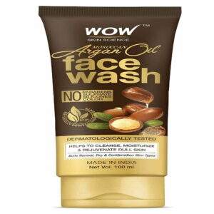 WOW Skin Science Moroccan Argan Oil Face Wash-100ML