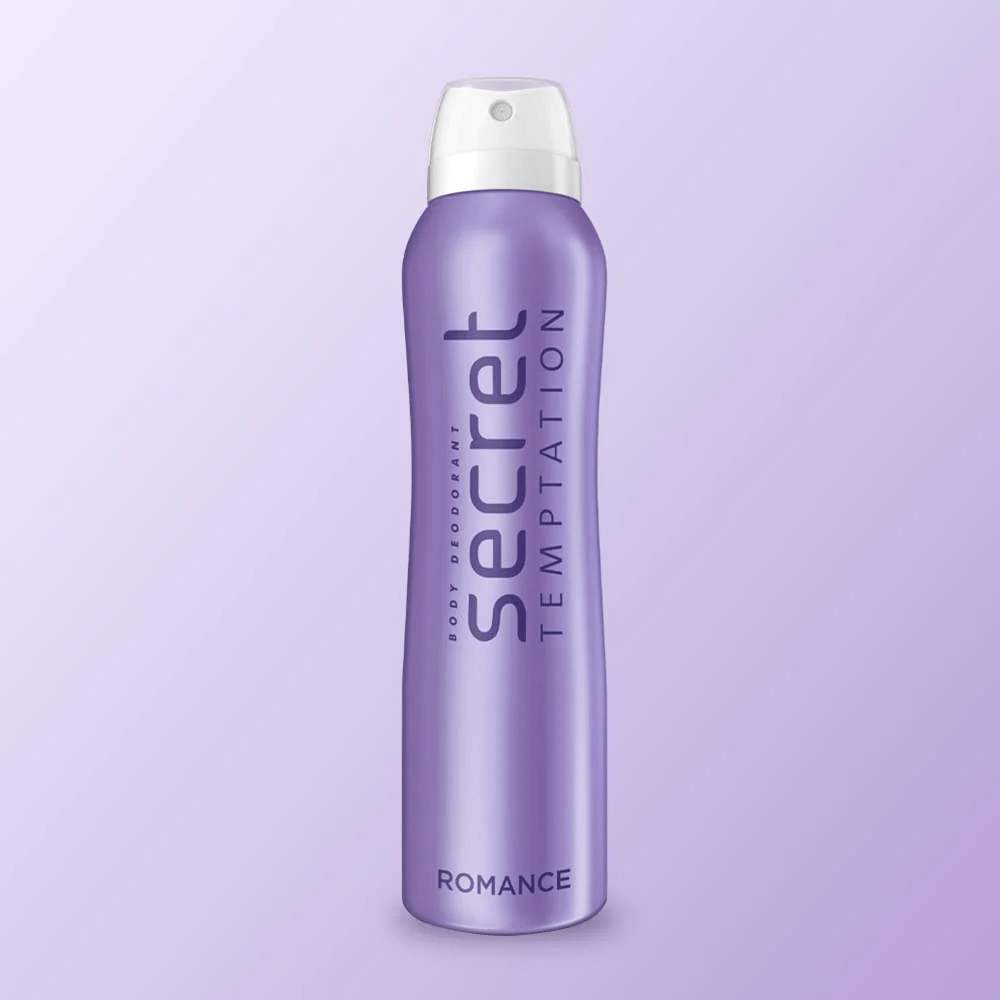 Secret Temptation Romance Body Spray for Women, 150ml