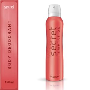 Secret Temptation Passion Body Spray for Women, 150ml
