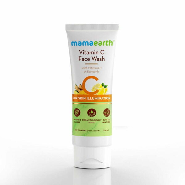 Mamaearth Vitamin C Face Wash all type skin - 100ml
