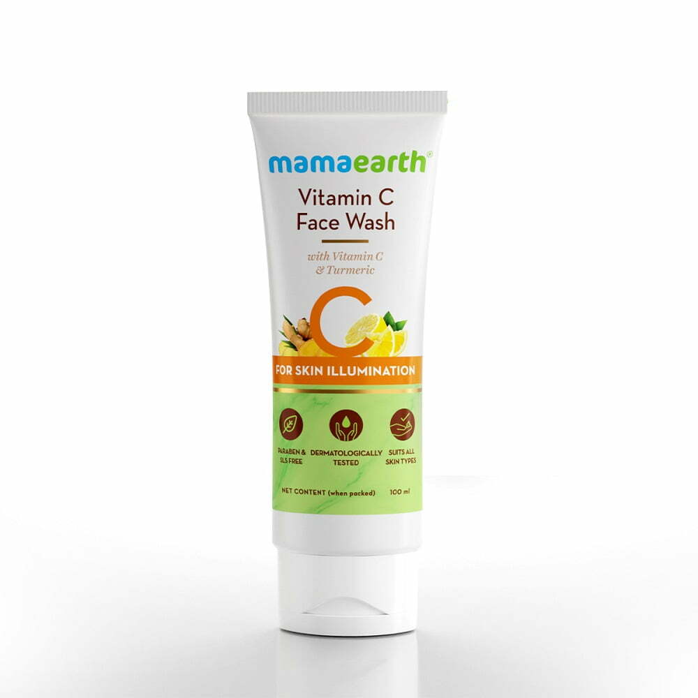Mamaearth Vitamin C Face Wash all type skin - 100ml