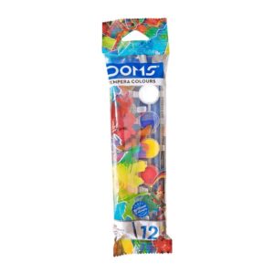 DOMS TEMPERA WATER  Color12 SHADES, (Pack of 1)