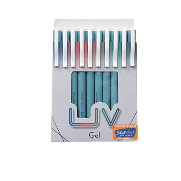 Hauser UV Ink gel pen Blue Pack of 10 (blue)