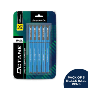 Octan Classmate Ball Pen Pack of 5 (Blue)