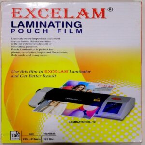 Excelam Lamination Pouch Micron 125 (A4 Size) 100 Sheet