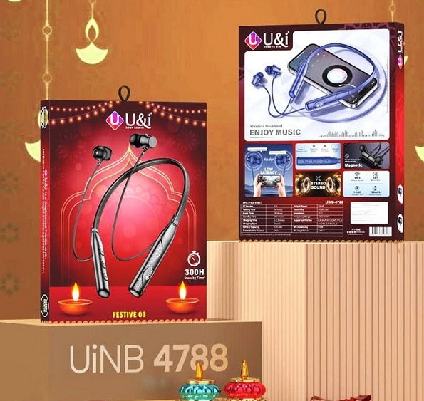 U&i Neck Band Stand By 300 Hours UiNB-4788 Series (Buy 1 Get 1 Free)